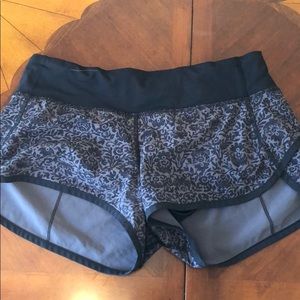 Lululemon Athletica running shorts